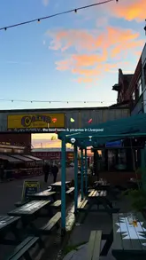 A promotional video for Picante, a pop-up Mexican cantina in Liverpool. The video features a montage of the venue's exterior and interior, close-ups of tacos and nachos, and shots of cocktails being prepared by a bartender.