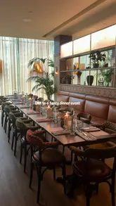 A short, energetic reel documenting a tasting experience at Maison, featuring their Prix Frites menu. The video highlights the restaurant's interior, cocktail offerings, and the various courses served, including mussels, steak, and fries.