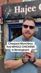 A food reviewer visits a takeaway spot in Birmingham to review their affordable munchbox and steamed chicken, highlighting the value and flavour.