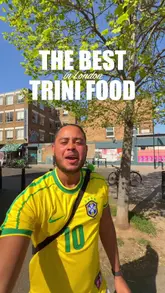 The creator visits Trini Vibez in Dalston, London, to review their Trinidadian street food. He provides a walkthrough of the menu, shows the preparation of a 'triple' (doubles), and gives his honest reaction to the food.