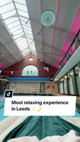 A review of a floating sound bath experience at Bramley Baths in Leeds. The video follows the creator through the process, from setting up with blankets and eye masks to the actual floating session with singing bowls and gongs, concluding with tea and snacks.