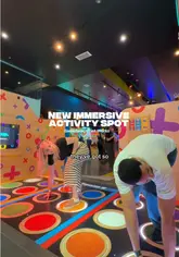 A couple visits Gameface, an immersive activity venue in Manchester, showcasing various interactive games, drinks, and the overall fun atmosphere suitable for date nights or group outings.