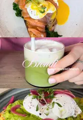 A short, aesthetic montage showcasing the food, drinks, and interior of Brondi, an Aussie-inspired cafe in Solihull. The video features close-up shots of brunch dishes like avocado toast and salmon toast, alongside iced drinks, set to music.