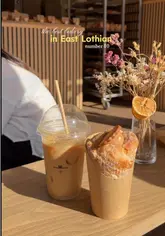 A short, fast-paced montage showcasing the pastries, cakes, and coffee at No.10 Bakery in East Lothian. The video features close-ups of various baked goods, including cruffins, croissants, and sourdough, alongside shots of the shop's interior and exterior.