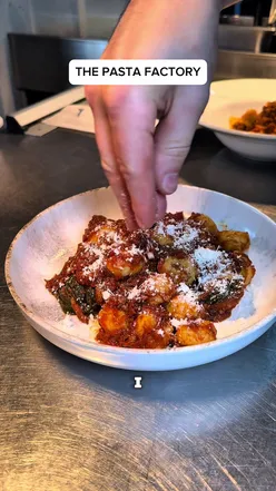 Said to be one of Manchester’s best Italians  📍 The Pasta Factory - Manchester  #pasta #italian #food #manchesterfood #CapCut 