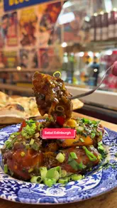A short, energetic promotional video for Sabzi, an Indian street food restaurant. The video features quick cuts of the exterior, the menu, a variety of dishes including curries, naan, and street food snacks, as well as drinks, set to upbeat music.