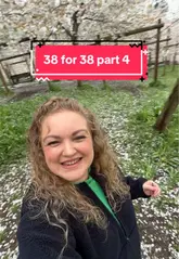 A personal vlog documenting a visit to Alnwick Garden during the cherry blossom season as part of a '38 for 38' series. The creator explores the cherry orchard, interacts with the garden's features like the swings and the 'duck hunt' display, and shares the experience with friends.