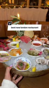 A vlog-style review of Lilibet's Mayfair, showcasing their impressive seafood platters, elegant interior, and various dishes like lobster mash and scallops.