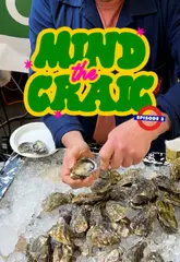 A fast-paced, engaging vlog-style video featuring a visit to Oyster Depot at Canopy Market. The creator highlights various menu items including fresh oysters, a loaded Bloody Mary, and a seafood platter, while providing information about the venue's happy hour and Irish sourcing.
