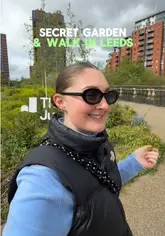 The creator provides a guided tour of the Monk Bridge Viaduct Garden in Leeds, highlighting the walking route, the 'Juno Shed' food and drink kiosk, and the available sports facilities. The video serves as a local discovery guide for a lesser-known public space.