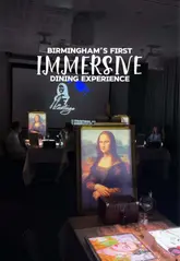 A review of an immersive 7-course dining experience in Birmingham where art is projected onto the table and plates, creating an interactive and unique meal.