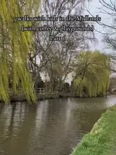 A listicle-style video showcasing five family-friendly walking routes in the Midlands, highlighting the presence of playgrounds and coffee stops.
