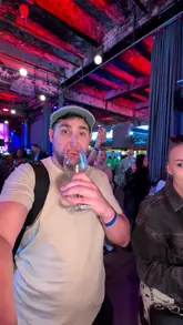 The video features a creator attending a 'Wines of Hungary' tasting event in Manchester. It showcases the social atmosphere, the variety of wines available, and the creator's personal experience and recommendations.