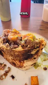 A review of a large burrito at Pickosito in Dublin, highlighting the ingredients and the sauces.