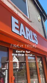 A short, energetic review of Earl's in Bolton, highlighting their affordable New York-style sandwiches. The video features the exterior, menu, and close-ups of the food being unwrapped and eaten, providing a clear sense of the offering and value.
