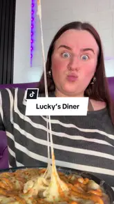 A review of Lucky's Diner in Glasgow, showcasing their menu, mocktails, mozzarella sticks, veggie burger, mac and cheese, and desserts.