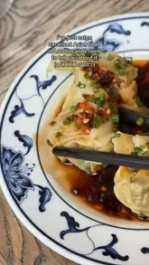 A food review video where the creator visits a restaurant called Ling Ling's @ Godet, showcasing various Asian-inspired dishes including wontons, potatoes, cauliflower, octopus, and a matcha tiramisu.