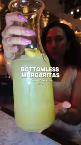 A short, energetic reel featuring a creator enjoying a bottomless margarita brunch at Maxwell's. The video showcases various margarita flavors and a sharer plate of nachos, highlighting the £30pp price point.