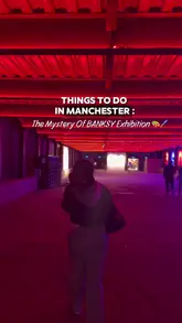 A short, montage-style video showcasing the 'Mystery of Banksy' exhibition in Manchester. The video features the creator walking through various rooms, highlighting different art installations and exhibits, providing a clear overview of what visitors can expect.