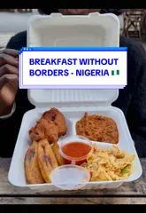A creator and her friend visit TT's Breakfast in Deptford to try the 'Full Nigerian' breakfast, featuring traditional dishes like akara, plantain, and beans. The video serves as the first episode of a series exploring international breakfast options within London.