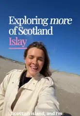 A 3-day travel vlog documenting a trip to Islay, Scotland, featuring a stay at The Macherie hotel and visits to various local restaurants, cafes, and scenic spots.
