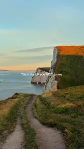 A visually stunning montage of Durdle Door and Lulworth Cove in Dorset, highlighting the dramatic limestone arch, turquoise waters, and scenic coastal paths.