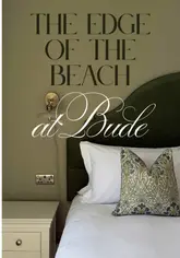 A video tour of 'The Edge of the Beach' hotel in Bude, Cornwall. The reel features shots of the hotel's interior, including the bedroom and lounge, the exterior, the surrounding beach views, and various food and drink items served at the venue.