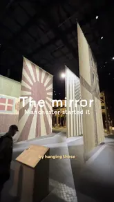 A vlog-style video exploring Ai Weiwei's button installation at Factory International in Manchester, discussing themes of global power and supply chains.