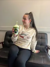A short video tour of Rebel Matcha in Glasgow, showcasing the interior, menu, and matcha drinks.