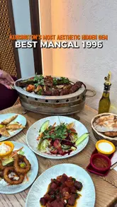 A promotional reel for Best Mangal 1996 in Kensington, featuring a montage of their interior, charcoal-grilled meat platters, and various Turkish meze dishes. The video uses quick cuts and text overlays to highlight the aesthetic appeal and food offerings of the venue.