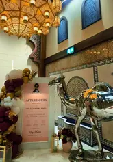 A montage showcasing various food vendors and the interior atmosphere of The Signature Mall in Bradford, featuring a variety of casual dining options, desserts, and drinks.