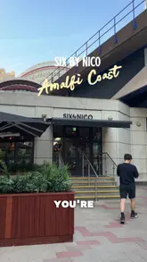 A review of the Six by Nico 'Amalfi Coast' tasting menu, showcasing the various courses, cocktail pairings, and the restaurant's interior.