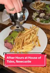 A creator visits House of Tides in Newcastle to review their 'After Hours' Sunday menu, which offers a more accessible £30 steak frites experience compared to their usual tasting menu. The video covers the menu, the food, the drinks, and the overall vibe of the evening.