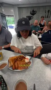 A vlog-style review of Albion Café in Cilfynydd, highlighting its affordable prices, hearty breakfast portions, and unique setting in an old garage.