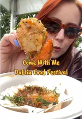 A fast-paced vlog capturing a visit to the Taste of Dublin food festival. The creator samples various dishes from multiple vendors, including Gorditas, Chimac, Bah33º, and others, providing a quick overview of the festival's food offerings and atmosphere.