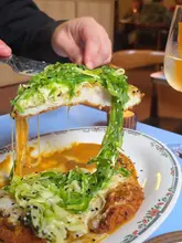 A fast-paced listicle video reviewing five different hospitality venues in the Northeast, featuring a variety of cuisines and dining experiences ranging from breakfast and pies to steak and small plates.