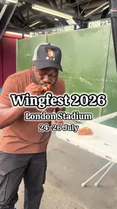 A creator visits Wingfest at London Stadium, sampling chicken wings from various vendors and providing brief reviews of each. The video highlights the festival atmosphere, the variety of food on offer, and specific vendor recommendations.