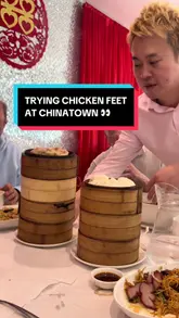 A vlog-style video featuring a family birthday celebration at a Chinese restaurant in Glasgow. The creator showcases various authentic dishes, including dim sum, noodles, and chicken feet, while highlighting the friendly service and family-oriented atmosphere.