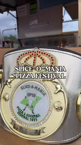 A fast-paced promotional video for a pizza and cocktail festival, highlighting various food vendors, drink options, and entertainment such as live wrestling and cooking demonstrations.