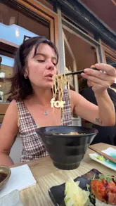 A candid video review of a Japanese restaurant in Broadway Market, where the creator shares her mixed experience with the food, praising the ramen but criticizing the sushi and tacos.