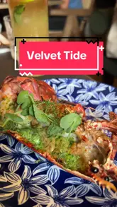A review-style reel showcasing the food and atmosphere of the newly opened Velvet Tide in Broughty Ferry, Dundee. The video highlights a variety of dishes including Scottish lobster, hake, and crab crumpets, alongside cocktails and desserts, set within a cozy, Scottish mythology-themed interior.