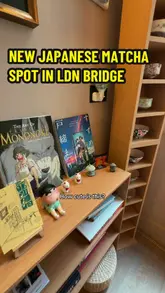 A vlog-style review of Misora Yamamoto, a new Japanese matcha cafe near London Bridge, highlighting the authentic hand-whisked matcha, hojicha, and traditional tatami seating.