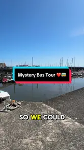 A family documents their experience on a £20 mystery bus tour, starting in Hamilton and visiting St Andrews and Anstruther. The video follows their day, including beach time, a fairground visit, and grabbing local food, highlighting the convenience and fun of the mystery trip.