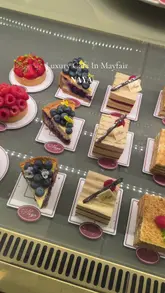 A short, aesthetic montage showcasing the interior, exterior, and pastry selection of Naya, a luxury cafe in Mayfair.