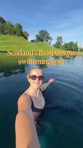A creator visits Jupiter Artland, an outdoor sculpture park near Edinburgh, to showcase two unique art installations that double as swimming pools. The video also features a stop at the onsite Cafe Party for breakfast and coffee, providing a comprehensive look at the experience.