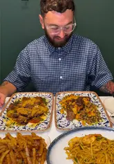 A review of a new restaurant in Salford called Fennel, highlighting its focus on British produce, seasonal menu, and local eatery atmosphere. The video features the creator tasting various dishes, including prawns, lamb, and desserts, while also showing the kitchen and interior.