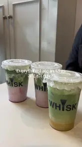 A fast-paced guide showcasing four different food and drink spots in Leicester, featuring Nashville hot chicken, matcha drinks, and various desserts.