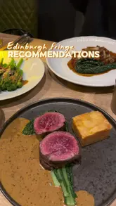 A short, visually appealing reel showcasing a restaurant in Edinburgh, highlighting the food and the venue's atmosphere.