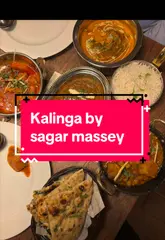 A review of Kalinga by Sagar Massey in Glasgow, showcasing a variety of contemporary Indian dishes including sev puri, dahi ke kebab, and butter chicken, highlighting the chef's background and the restaurant's accessible pricing.