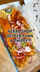 A review of a kebab shop's fish and chips and pizza, evaluating whether a non-traditional venue can deliver a quality supper.